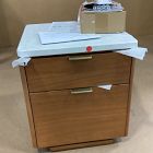 Open Box: Parker Marble Mini Nightstand (16") - Cool Walnut, Marble