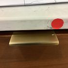 Open Box: Parker Marble Mini Nightstand (16") - Cool Walnut, Marble