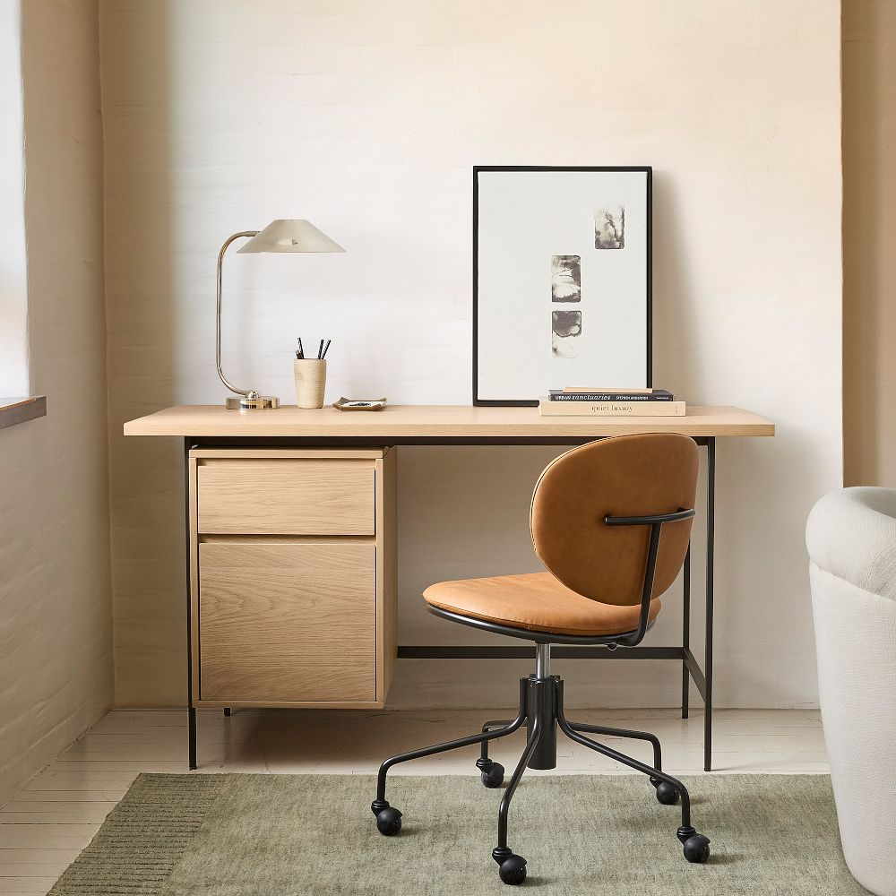 Pierce Storage Desk (56") by West Elm