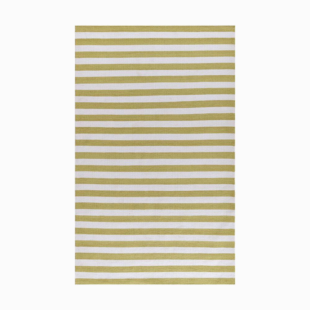 Shore Stripe Outdoor Performance Rug by West Elm