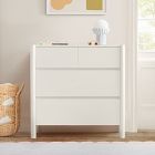 Kids Leo 4-Drawer Narrow Dresser (36")
