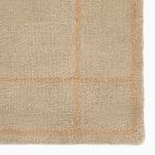 Kelsey Grid Wool Jute Rug Swatch