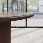 Farrow Elliptical Glass Communal Table Top
