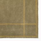 Kelsey Grid Wool Jute Rug Swatch