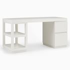 Parsons File Cabinet &amp; Open Storage Desk Set (62")