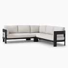 Caldera Aluminum Outdoor 3-Piece L-Shaped Sectional (100")