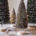 Bottlebrush Tabletop Trees (Set of 6) - Green