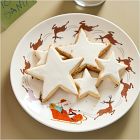 Santa's Sleigh Ceramic Cookie Platter
