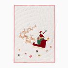 Christmas Eve Santa Delivery Baby Quilt