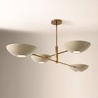 Lachlan Semi-Flush Mount (54")