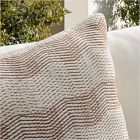 Outdoor Chevron Checkerboard Pillow