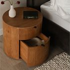 Edgar Round Nightstand (19")