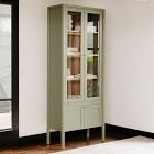 Emman Tall Glass Cabinet (86")