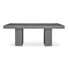 Block Leg Outdoor Dining Table