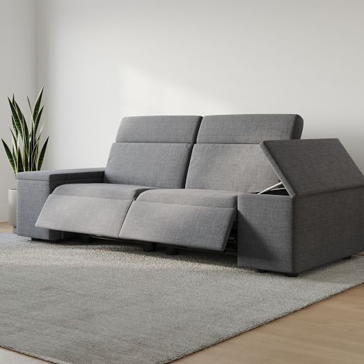 Enzo Reclining Sofa (77"-93") by West Elm
