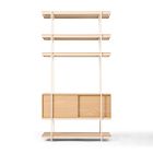 Pierce Narrow Storage Shelf Unit (42")