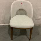 Open Box: Boerum Dining Chair - Performance Chenille Tweed Sand, Burnt Wax