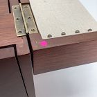 Open Box: Mid-Century Jewelry Box, Grand (7.25"H) - Champagne