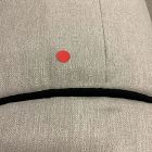 Open Box: Viv Swivel Ottoman - Performance Chenille Tweed Sand