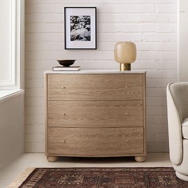 west elm modern 3 drawer dresser Ellington 3-Drawer Dresser (36")