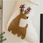 Felt Reindeer Stocking
