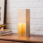 Anya Raw Silk Table Lamp (13")