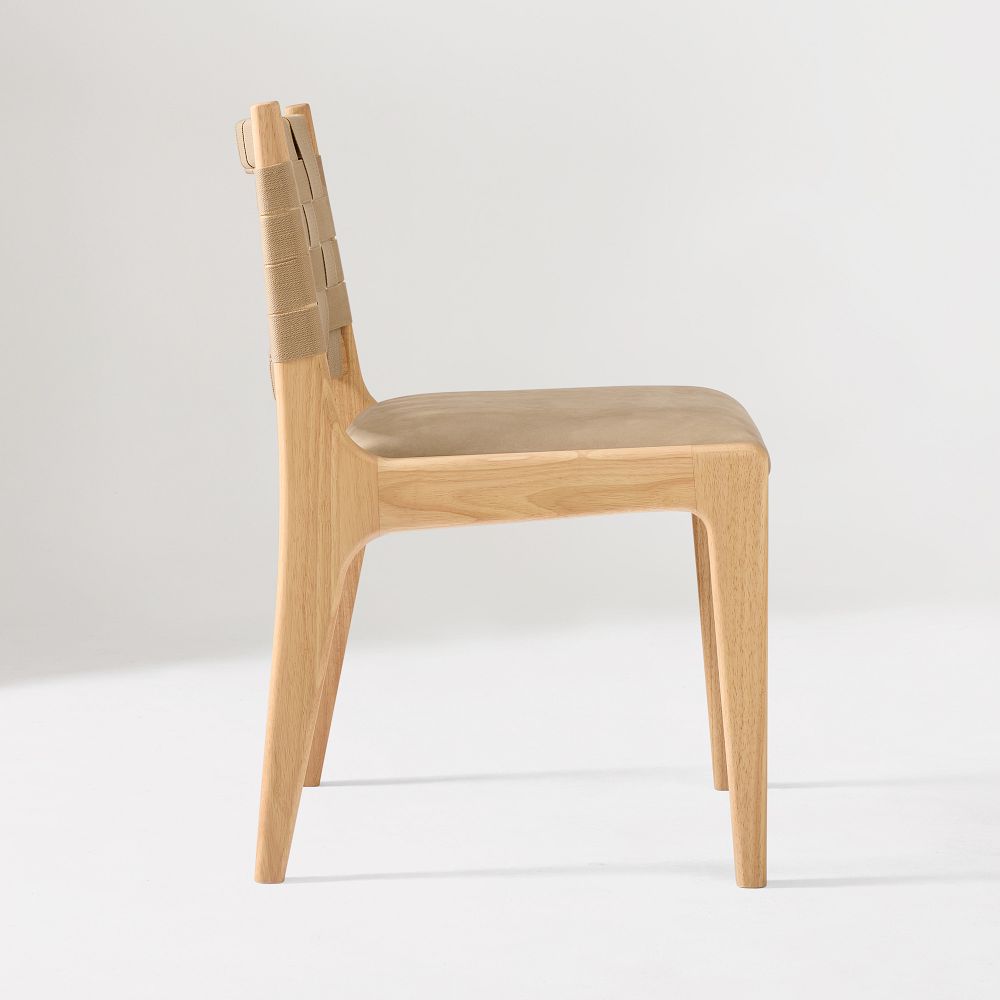 Dunham chair with natural wood