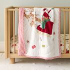Christmas Eve Santa Delivery Baby Quilt