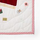 Christmas Eve Santa Delivery Baby Quilt