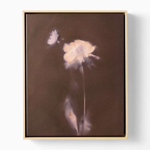 Single Dahlia Flower Wall Art by Minted for West Elm by West Elm