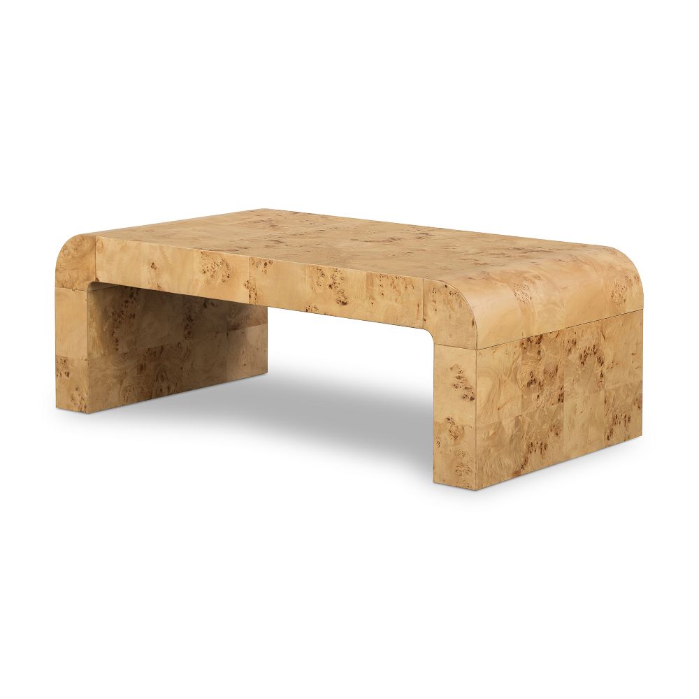 Cascading Top Rectangle Coffee Table (45") by West Elm