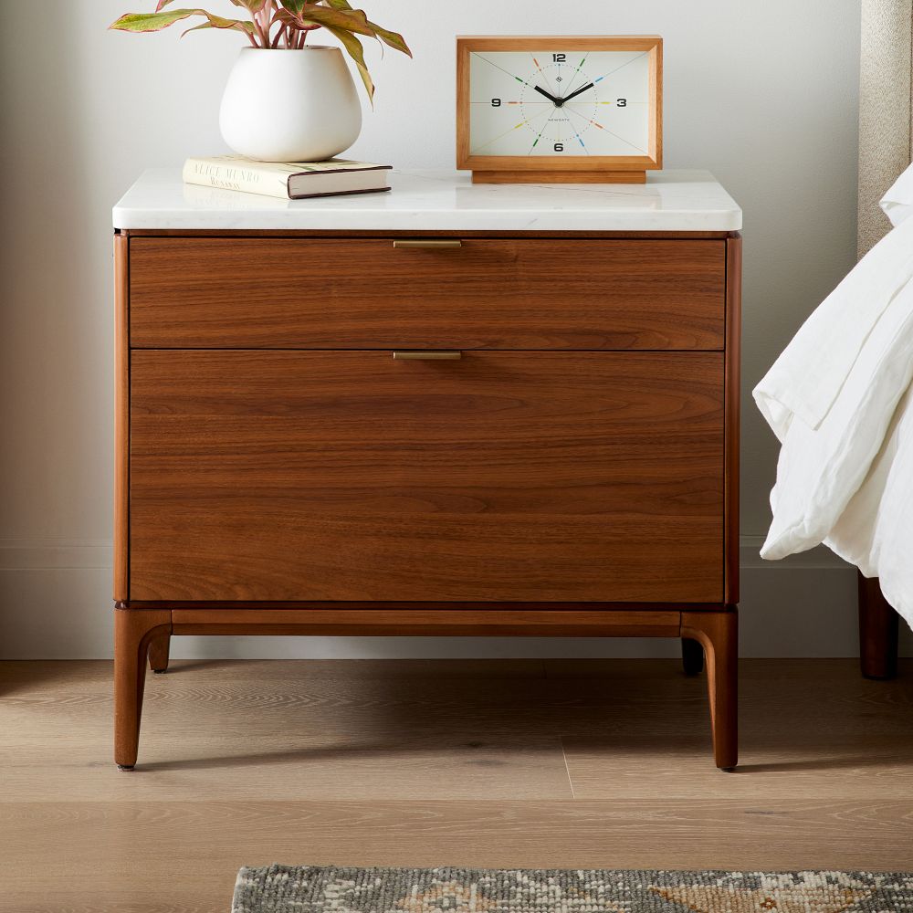 Parker Marble Grand Nightstand (28") by West Elm