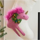 Felt Unicorn Stockings