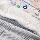 Cozy Jersey Linear Single Blanket