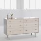 Video 1 for Modernist Wood &amp; Lacquer 6-Drawer Dresser (58") - Winter Wood