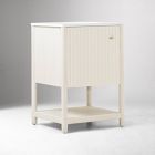 Open Box: Eleanor Single Bathroom Vanity (24") - Pearl, Antique Brass