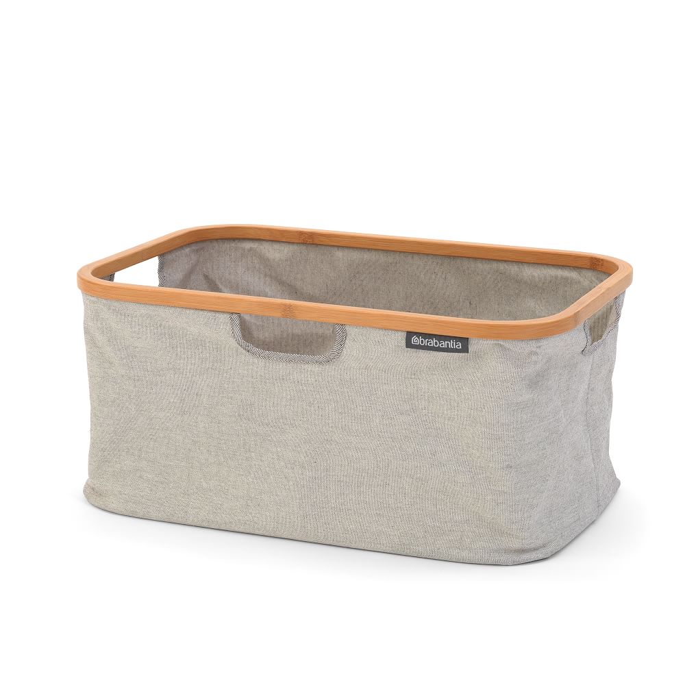 Brabantia Foldable Basket - 10.6 Gallon (40 Liter) Gray