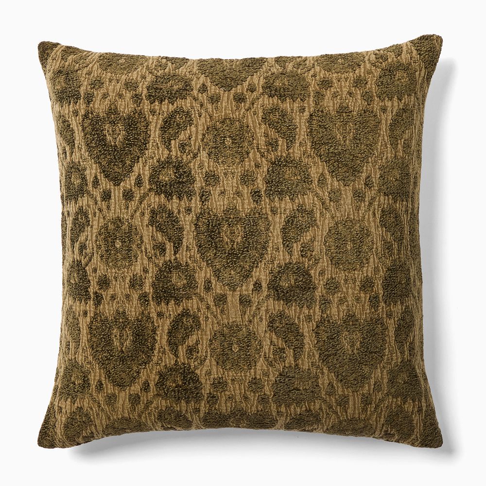 Chenille Jacquard Paisley Pillow Cover + Insert