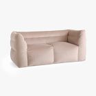 Open Box: Carmen Sofa, Performance Distressed Velvet, Mauve, WE Kids