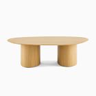 Open Box: Organic Modular Coffee Table, Large (50") - Sand on Oak