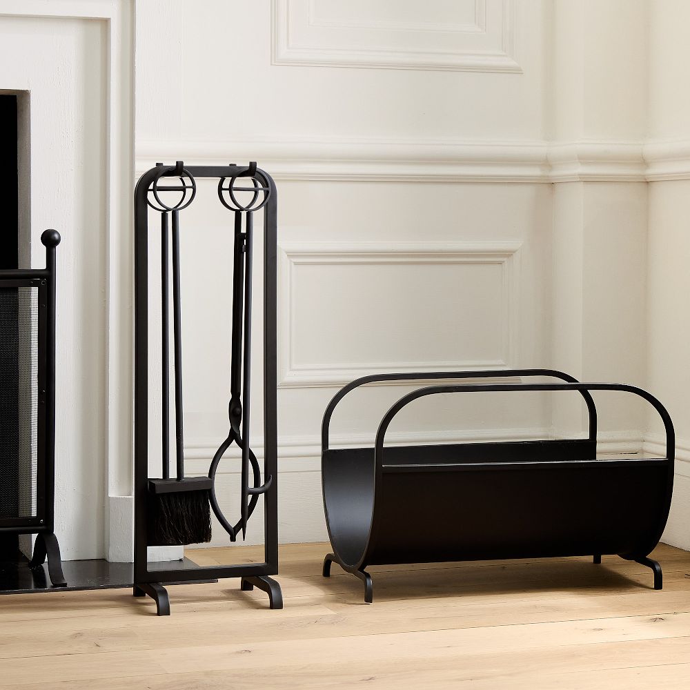 Modern Lines Fireplace Tool Set