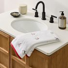 Bunny Slope Skier Hand Towel