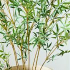 Faux Potted Bamboo Tree