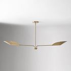 Laughton 2-Light Chandelier (54")