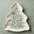 Tannenbaum Holly Stoneware Serving Platter
