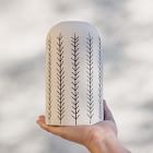 Little Korboose Tall Round Vessel - Feather