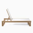 Portside Outdoor Textilene Chaise Lounge &amp; Syros Side Table (19") Set