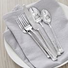 Reagan Hammered Mirror Flatware Place Setting (Set of 20)