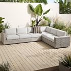 Urban Outdoor 4-Piece L-Shaped Sectional (127")