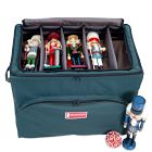 4" Christmas Ornament Storage Box w/ Top Pocket